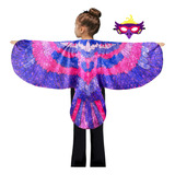 D.q.z Eagle Bird Wings Disfraces Y Máscara Para Niños Parrot