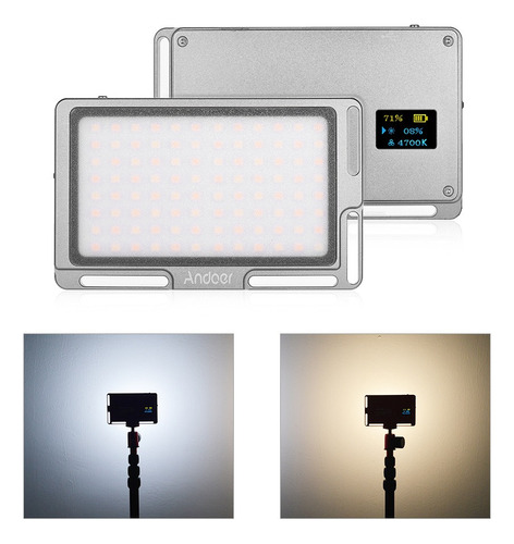 Andoer Panel De Luz Led De Video Porttil Cmara De Relleno