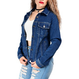 Chamarra De Mezclilla De Mujer Con Stretch Itzi Jeans 03