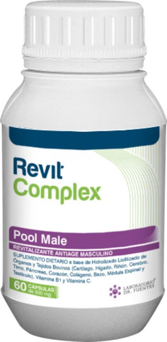 Pool Male Antiage Masculino Aminoácidos Vitamina C Y B1