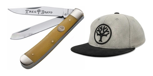 Set De Navaja Del Arbolito Boker Trapper Con Gorra Boker