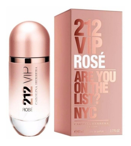 212 Vip Rose 80ml Dama 