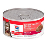 Hill's Science Diet Lata Adult Savory Salmon Entrée