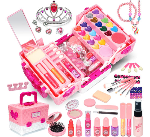 Kit De Maquillaje Para Niñas  Juguetes De Maquillaje Pa.