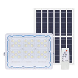 Lampara Led Panel Solar Control Automática Impermeable 100w