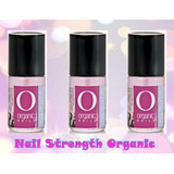 3 Nail Strength Fortalecedor De Uñas Organic + Envío Gratis