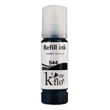 Kflo Tinta T544 Compatible Negro 70ml Para Uso En Epson