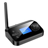 Transmissor/receptor De Áudio Estéreo Bluetooth 5.0 Lcd 60p