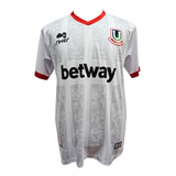 Camiseta Union La Calera 2023 Siker Recambio Original Blanca