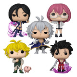 Funko Pop! Seven Deadly Sins Zeldris Gowther Merlin Mel Estr