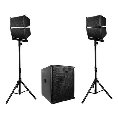 Sistema Lineal Alien X-array 18 Subwoofer 18 Bocinas Bt Colo | Meses sin interés
