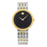 Reloj Movado Para Mujer 607058 De Cuarzo De Dos Tonos En