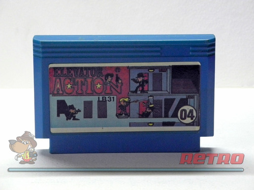 Cartucho Elevator Action Para Consola Family Game Famicom