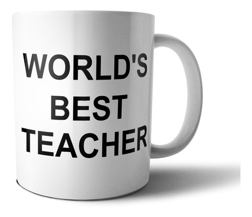 Taza De Ceramica - World Best Teacher