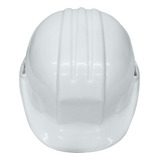 Casco De Seguridad Construccion Arnes Cremallera Blanco