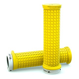 Puños Manoplas Mtb Mountain Lock On Bike Wirtz® Color Amarillo