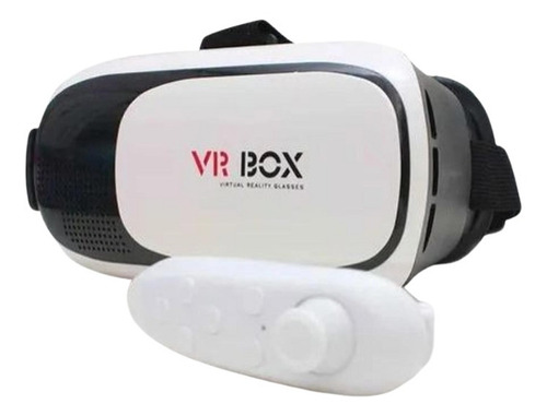 Oculos Virtual 3d Com Controle Vr Box Realidade Virtual Pc