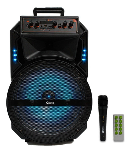 Parlante Inalámbrico Bluetooth  Micrófono Karaoke 12 Pulgada