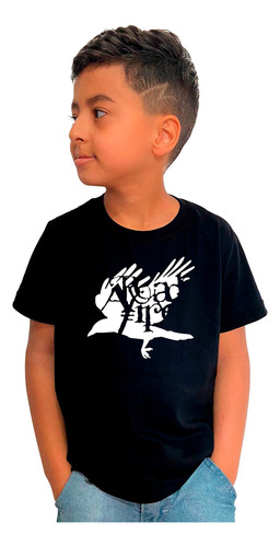 Camiseta Infantil Banda Rock Arcade Fire