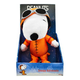 Peluche Snoopy Astronauta. Marca Peanuts Color Naranja