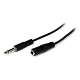 Startech.com Cable Alargador De Audio Estéreo Delgado De 3 5