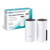 Roteador Mesh Sem Fio Tp-link Deco M4 Ac1200 (kit Com 2)