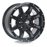 Rin Mo970 17x9.0 8x165.1 Et -12 Gloss Black Milled Lip Color Negro