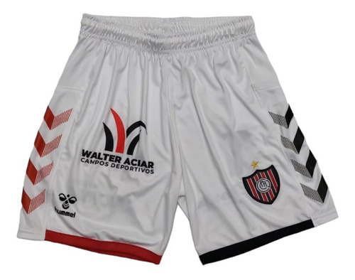 Short De Juego Chacarita Hummel Negro Blanco