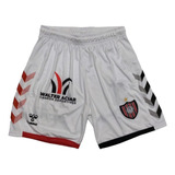 Short De Juego Chacarita Hummel Negro Blanco