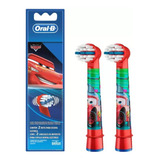 Refil Para Escova Elétrica Oral-b Disney Pixar Carros 2 Un