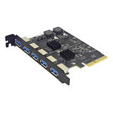 Tarjeta De Expansión Pci E 4x A Usb3.2 Accesorio De