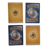 Lote X16 Cartas Energia Electrica Cartas Pokemon