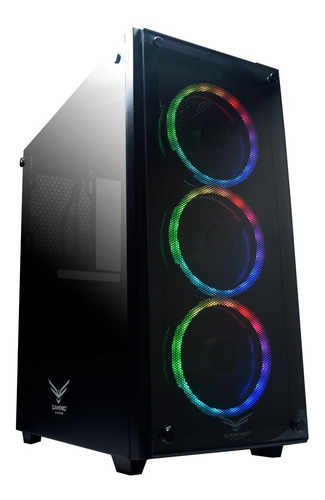 Gabinete De Pc Naceb Na-0603 Negro, Rgb