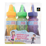 Botella De Jabon Para Hacer Burbujas Juguete Para Niños Color Variado