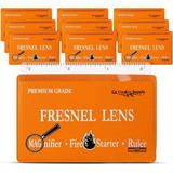 Kit De Lentes De Fresnel Cz Garden, Magnificación 4x, 10 Pcs