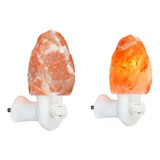 Lámpara De Sal, 2 Paquete Natural Del Himalaya Cristal 
