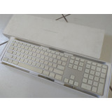 Teclado Usb Mac Apple Keyboard Numérico A1243 Mb110 Pt