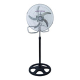 Ventilador  Winco W118 Negro Con 5 Palas Aluminio 3en1