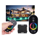 Central De Comando Touch Dimmer Rgb Piscina Refletor Sem Fio