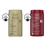 Kit Felps Mascara Sos Felps 1kg + Marula Felps 1kg