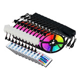 Pack De 10 Tiras De Led 5 Metros Rgb 5050 Exterior Completas