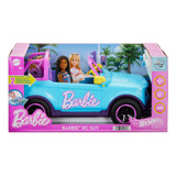 Hot Wheels Barbie Coche Rc Suv A Control Remoto