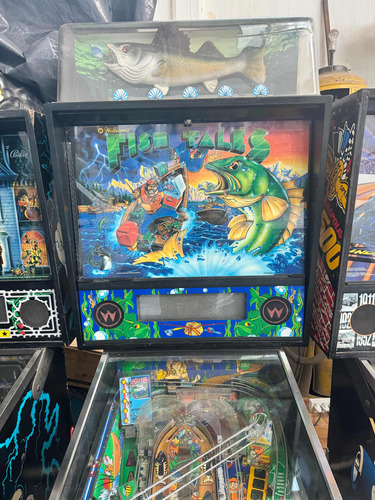 Flipper Pinball Fish Tales Impecable San Isidro