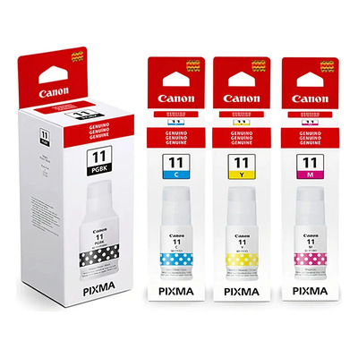 Kit 4 Tintas Canon Pixma Gi-11 G2160 G3160 | Envío gratis
