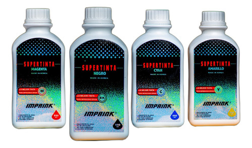 Pack Supertinta 2litros (4x500ml) Para Epson Coreana Imprink