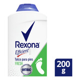 Talco Para Pies Rexona Efficient Fresh X200grs