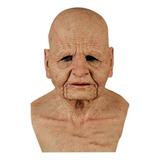 2024 Mascara Latex Anciano Senior Realista Abuela