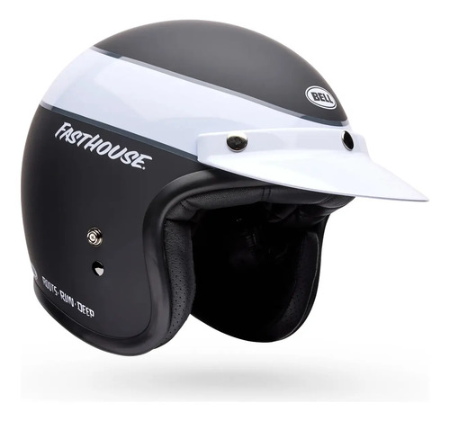 Casco Bell Custom 500 Fasthouse Moto 3/4 Cafe Racer