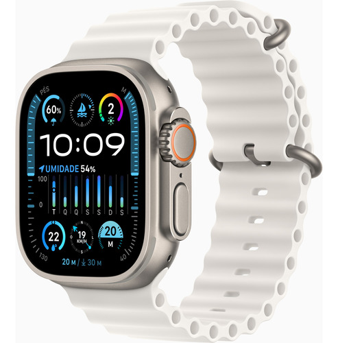 Apple Watch Ultra 2 Gps + Cellular  Caixa De Titânio  49 Mm 