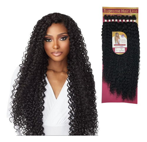 Cabelo Cacheado Bio Fibra Premium 75cm 300g Karen Ser Mulher